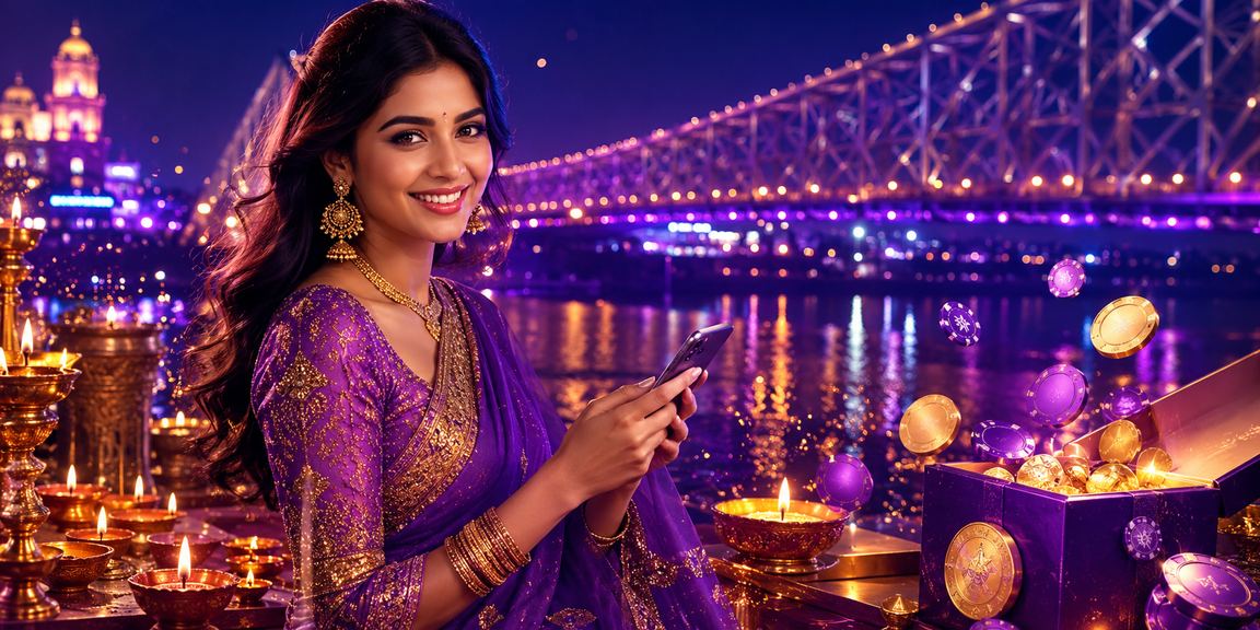 Festive slots with Kolkata’s iconic Howrah Bridge and vibrant Diwali celebration themes